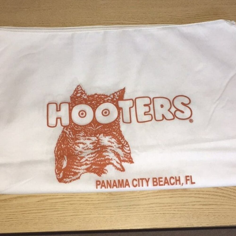 New Bundle of 2 Hooters Handkerchiefs From Panama City Beach Florida